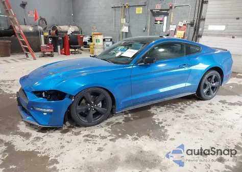 2021 Ford Mustang Ecoboost Fastback z USA, uszkodzony, nr VIN 1FA6P8TH9M5131867